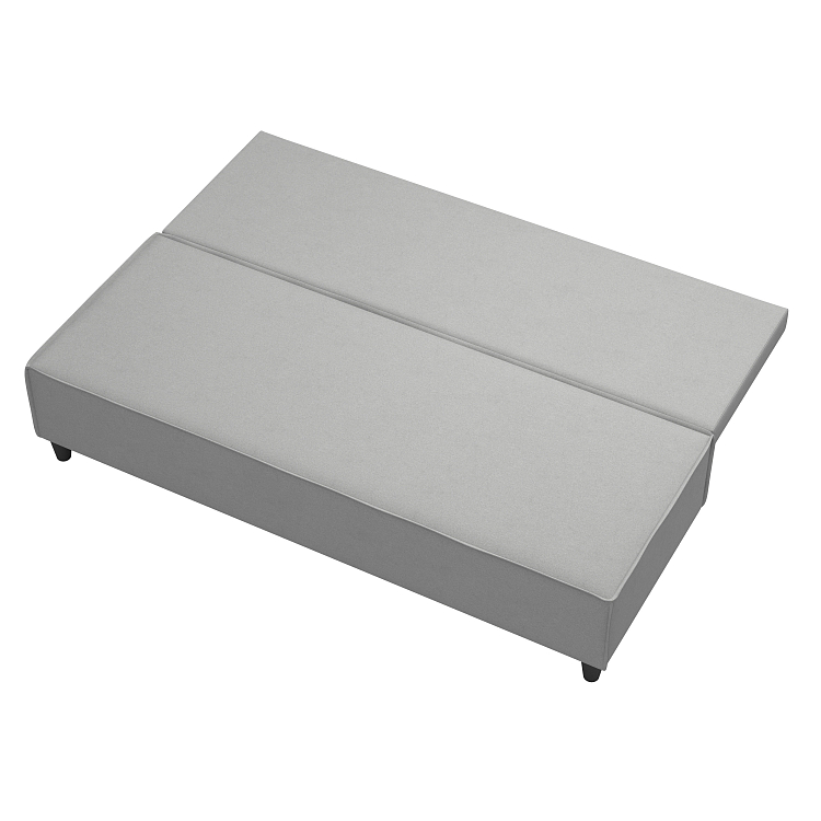 Торно Лайт / Диван - кровать 3-х мест велюр Парма 25 серый